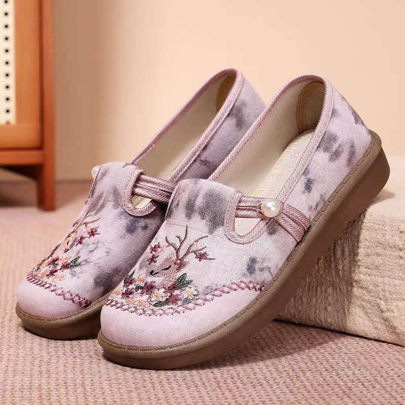 民族刺繡休閒鞋