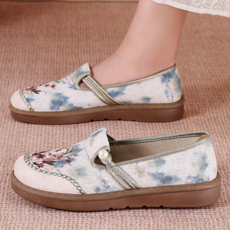 民族刺繡休閒鞋